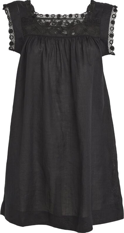 DÔEN Ramie Almadia Mini Dress - ShopStyle