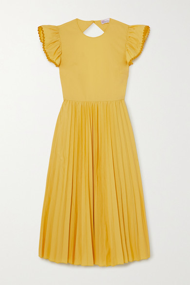 red valentino yellow dress