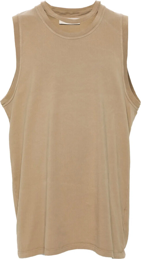 Paura Hugo cut-out detail tank top