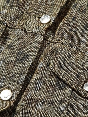 IRO Empathy Leopard Oversized Jean Jacket