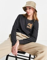 Thumbnail for your product : Billabong Bliss Stars long sleeve t shirt in black
