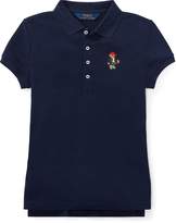 Thumbnail for your product : Ralph Lauren Wellie Bear Stretch Mesh Polo