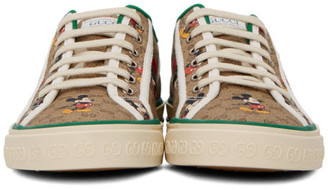 Gucci Brown Disney Edition GG Tennis 1977 Sneakers