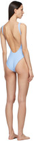 Thumbnail for your product : JADE SWIM Blue Contour One-Piece Swimsuit