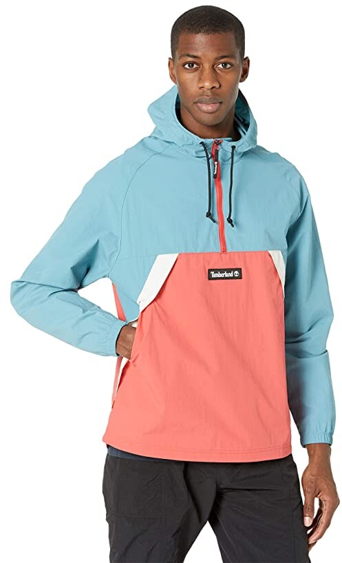 timberland half zip jacket