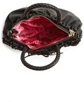 Thumbnail for your product : Betsey Johnson 'Leather & Lace' Satchel