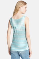 Thumbnail for your product : Majestic Stripe Linen Tank