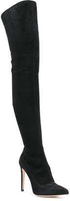 Sergio Rossi over-the-knee heeled boots