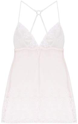 Fleur of England sheer lace night gown
