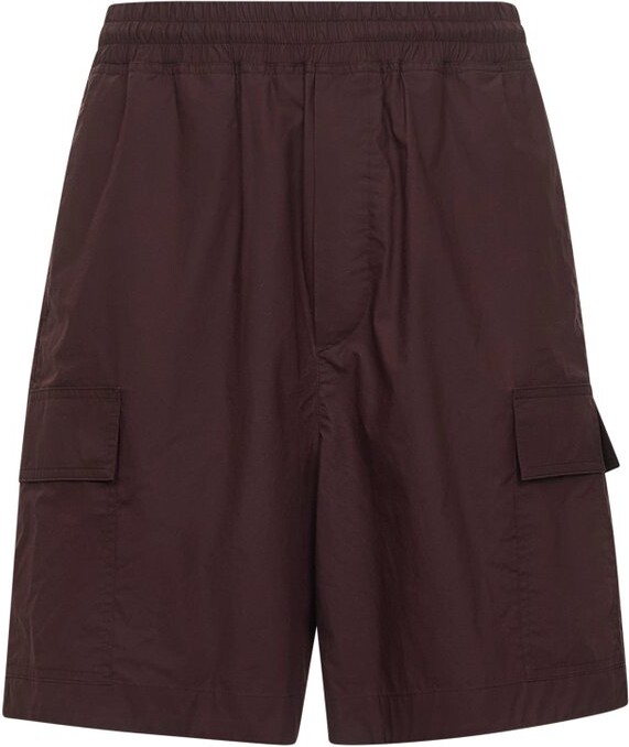 Bottega Veneta Resinated Cargo Shorts