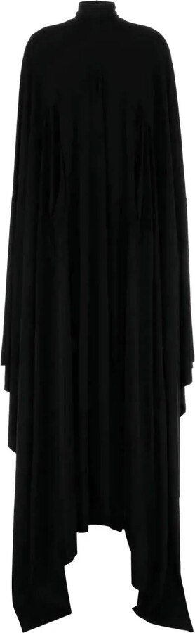 Balenciaga Asymmetric Maxi Dress