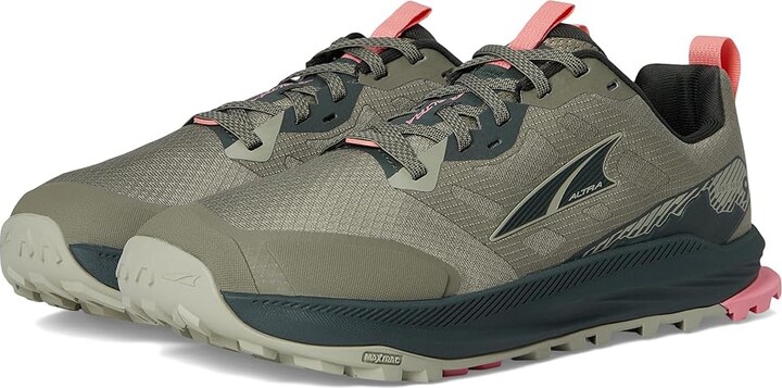 Altra Lone Peak 9 Women's Running Shoes Dusty Olive : 6 B - Medium, Textile