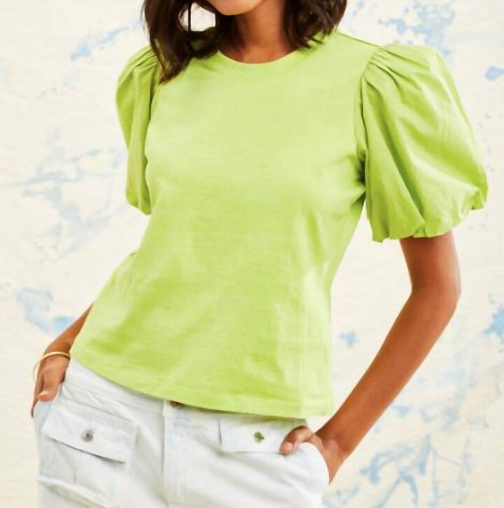 Love the Label Lali Tee In Lime