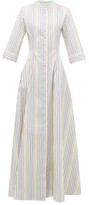 Thumbnail for your product : Evi Grintela Amaryllis Striped Cotton Shirt Dress - Multi