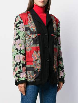Junya Watanabe patchwork short jacket