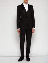 Thumbnail for your product : Dolce & Gabbana Floral Brocade And Satin Three Piece Suit - Mens - Black