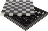 Thumbnail for your product : Scali Salvatore srl Polished Alabaster Chess/Checkers Set