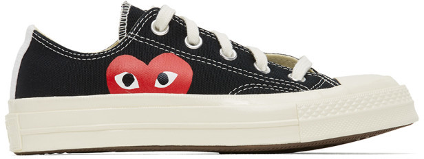 X Comme Des Garcons Play Chuck 70 Sneakers - ShopStyle