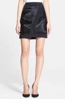 Thumbnail for your product : Ted Baker 'Lacea' Genuine Calf Hair Front Miniskirt