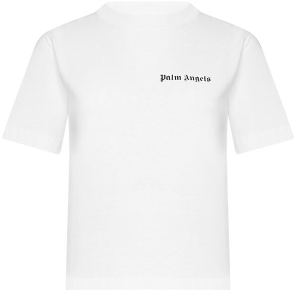 Palm Angels Green Classic Logo T-Shirt - ShopStyle