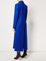 Thumbnail for your product : Maison Margiela fitted long length coat