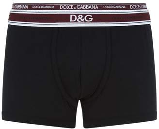 Dolce & Gabbana Double Logo Band Trunks