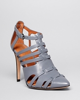 Thumbnail for your product : Rebecca Minkoff Pointed Toe Cutout Platform Booties - Randi High Heel