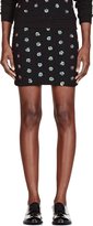 Thumbnail for your product : Opening Ceremony Black Embellished Sparrow Mini Skirt