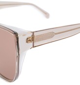 Thumbnail for your product : Linda Farrow Oversized Cat Eye Sunglasses