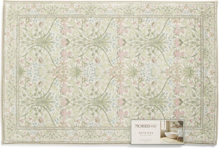 21x34 Woodland Weeds Printed Memory Foam Bath Rug | Polyester
