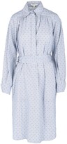 Thumbnail for your product : Maje Relino Striped Cotton Dress