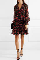 Thumbnail for your product : Giambattista Valli Floral-print Silk-georgette Mini Dress