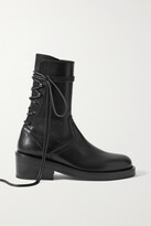 Thumbnail for your product : Ann Demeulemeester Lace-up Leather Ankle Boots