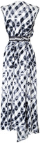 Thumbnail for your product : Kenzo Silk Jacquard Satin Blur Print Dress