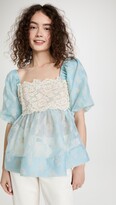 Thumbnail for your product : By Ti Mo Organza Lace Top