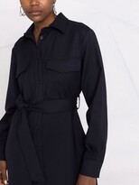 Thumbnail for your product : P.A.R.O.S.H. Long-Sleeve Button-Fastening Shirt Dress