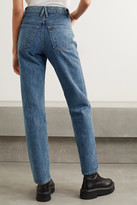 Thumbnail for your product : SLVRLAKE London High-rise Straight-leg Jeans - Mid denim