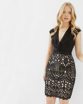 Thumbnail for your product : Ted Baker Lace wrap dress