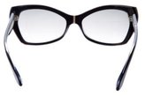 Thumbnail for your product : Balenciaga Gradient Cat-Eye Sunglasses