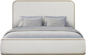 Wildon Home Elegant platform bed in traditional style