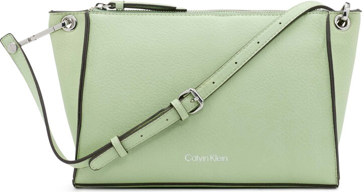 Calvin Klein Re-Lock Embossed Crossbody Bag