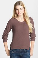 Thumbnail for your product : Halogen Side Zip Sweater (Regular & Petite)
