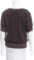 Thumbnail for your product : Reed Krakoff Cashmere and Silk Top