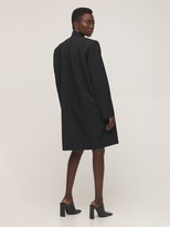 Thumbnail for your product : Balenciaga Fluid Wool Twill Dress