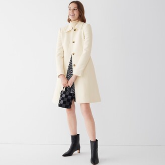 J.Crew Tall new lady day topcoat in Italian double-cloth wool