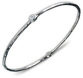 Thumbnail for your product : Ippolita Stella Diamond & Sterling Silver Two-Stone Bangle Bracelet