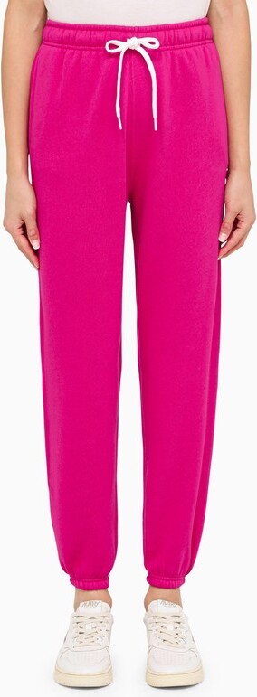 Polo Ralph Lauren Fuchsia cotton jogging trousers