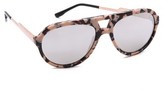 Thumbnail for your product : Stella McCartney Mirrored Aviator Sunglasses
