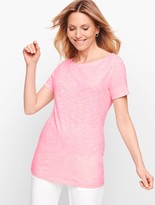 Thumbnail for your product : Talbots Twist Back Jersey Tee