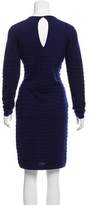Thumbnail for your product : Blumarine Virgin Wool Knit Dress